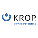 Producent Krop - logo. Solidne systemy orynnowania. Akcesoria i elementy do rynien.